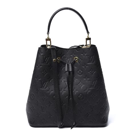 louis vuitton néonoé empreinte black